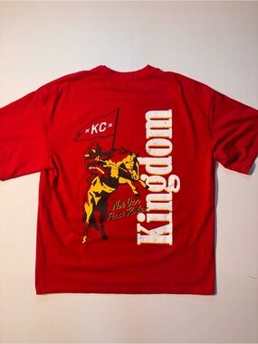 Made Mobb Kansas City Kingdom Not Our First Rodeo Cowboy Western T-Shirt Men’s L